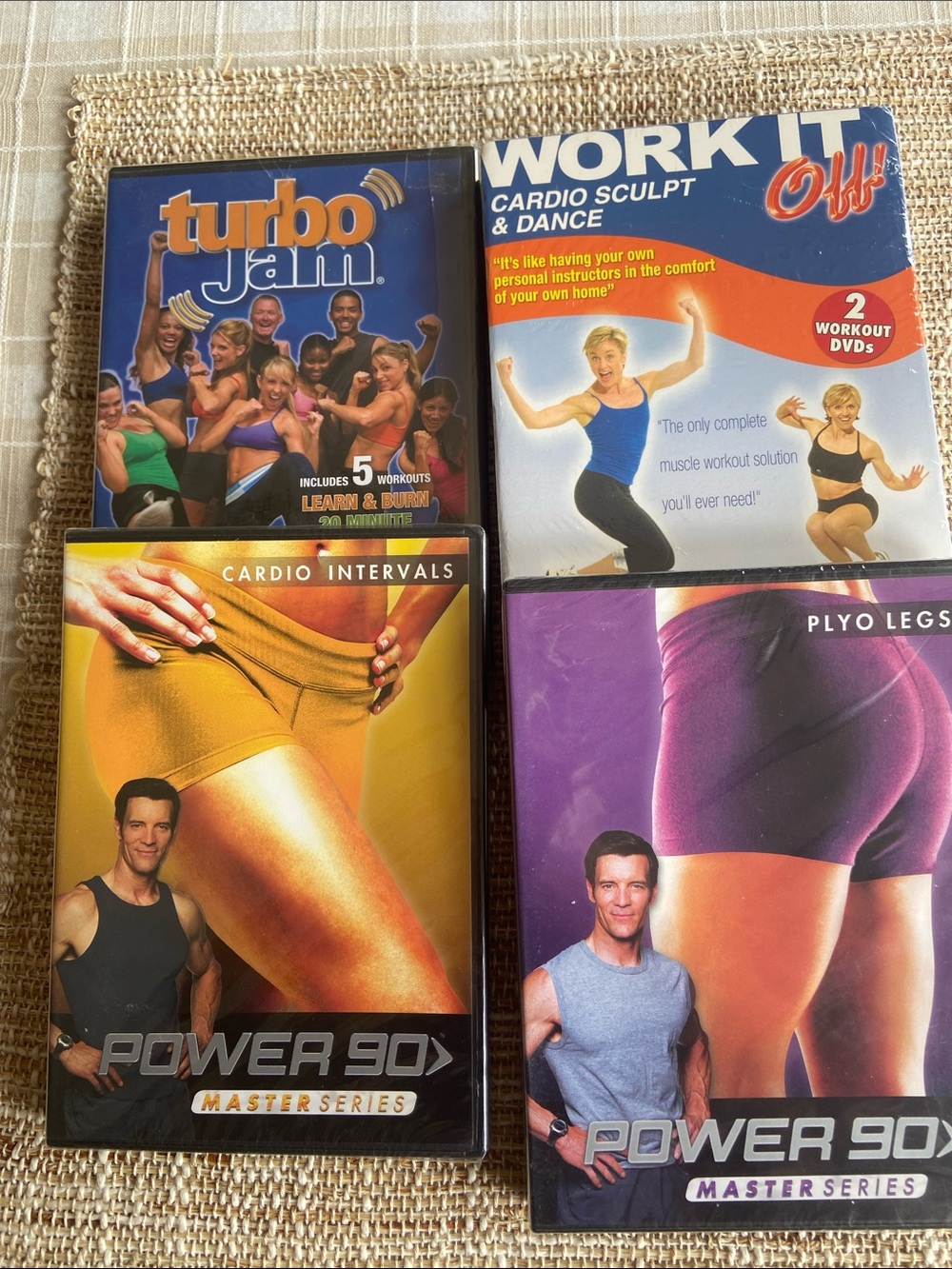 Workout DVD’s - all new - still sealed!